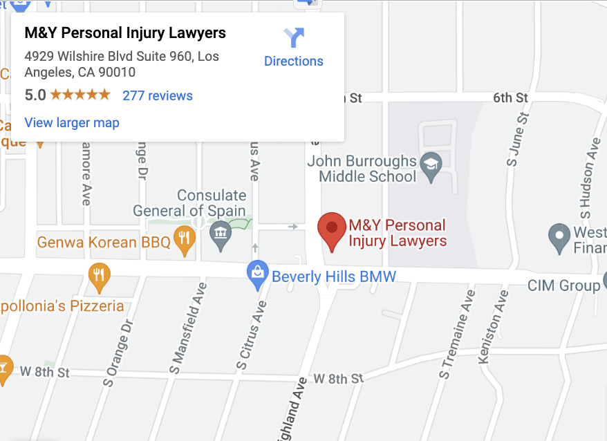 M&Y Personal Injury Lawyers - Los Angeles Law Office
