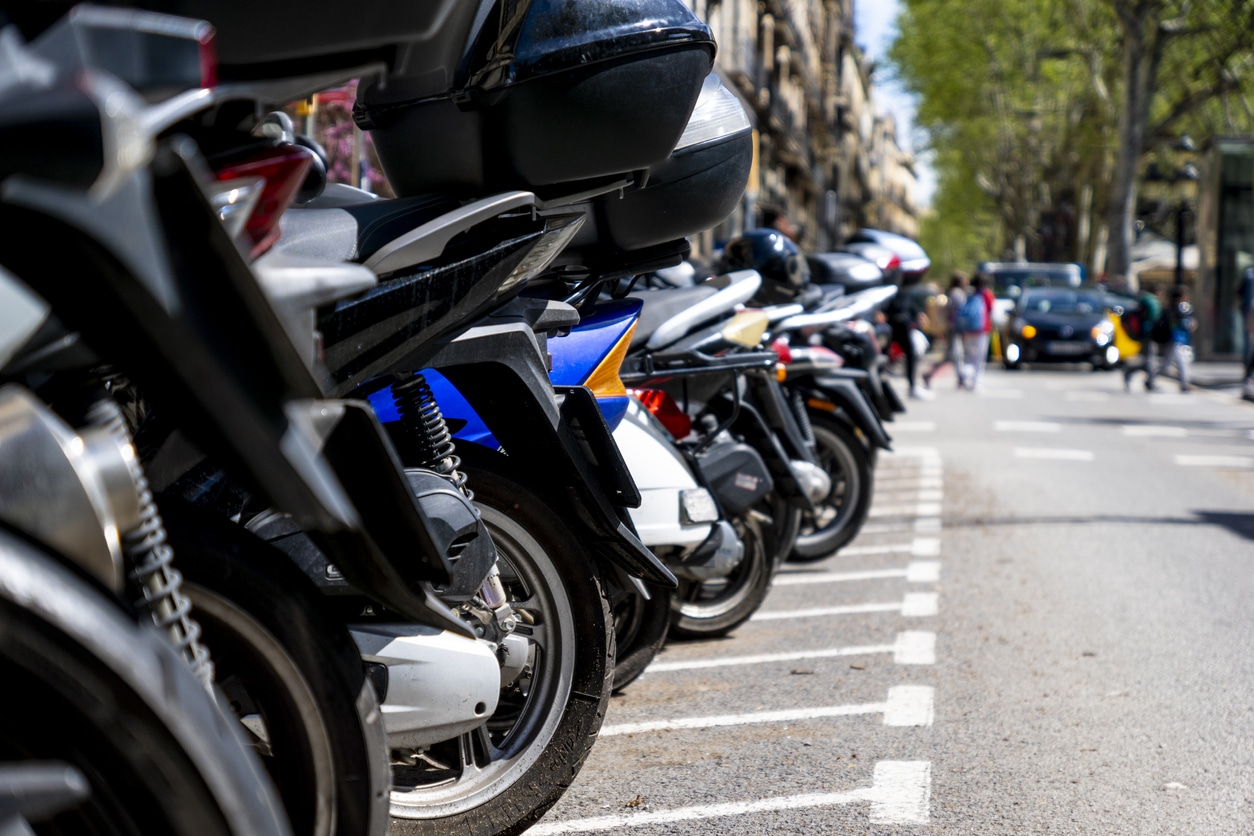 Motorcycle Parking Laws in California